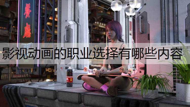 影视动画的职业选择有哪些内容